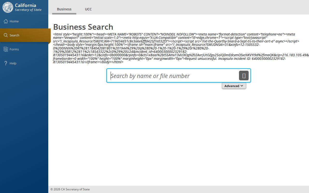 Indio voter records compared with California Secretary of State business search